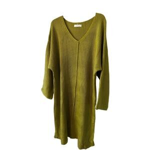 Chloe Olive Long Sleeve Dress